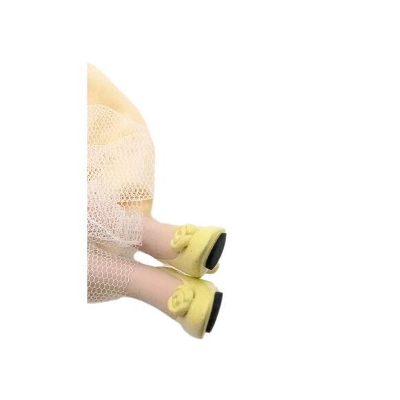 vtg. Disney Princess Belle Beauty and The Best Porcelain Doll 16” w/ stand - Picture 10 of 14